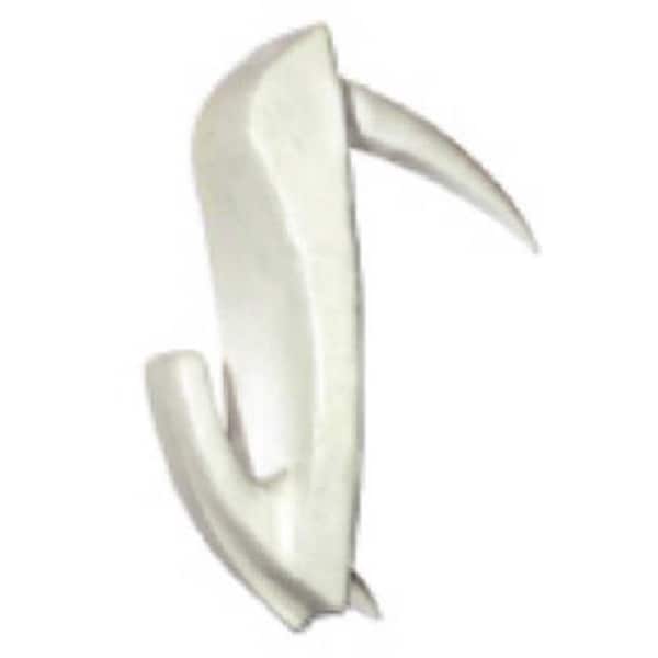 Hillman Fasteners 122392 Medium Wall Biter Picture Hanger - White; 4 Pack